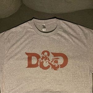 Made to order dungeons and dragons tshirt.
